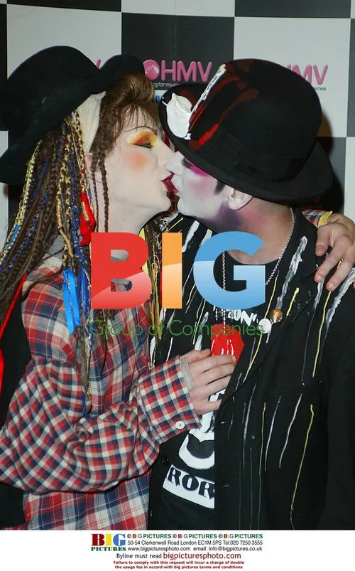 Boy George Promotes 'Taboo' Album at HMV
