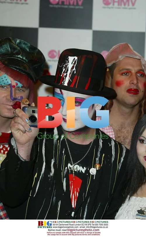 Boy George at HMV for Taboo album launch