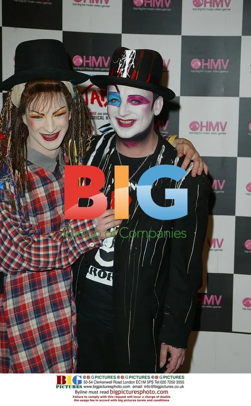 Boy George at HMV for Taboo album launch