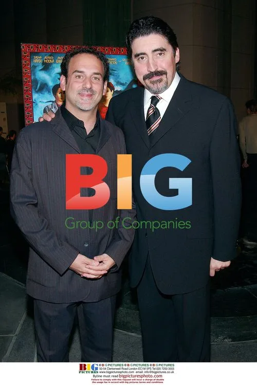 Jay Polstein and Alfred Molina at "Frida" premiere after party