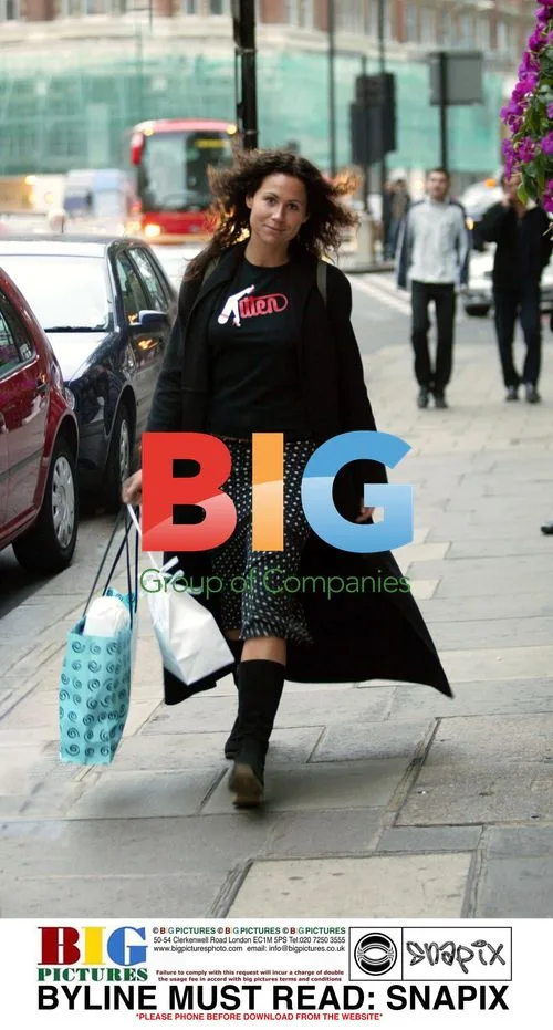 Minnie Driver Out Shopping in London