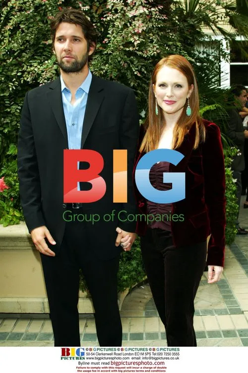 Julianne Moore and Bart at Hollywood Luncheon 2002
