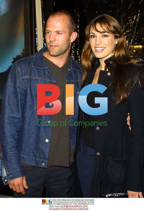 JASON STATHAM and KELLY BROOK at 'The Truth About Charlie' premiere