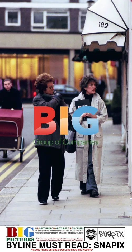 Amanda Barrie with former lover Maria
