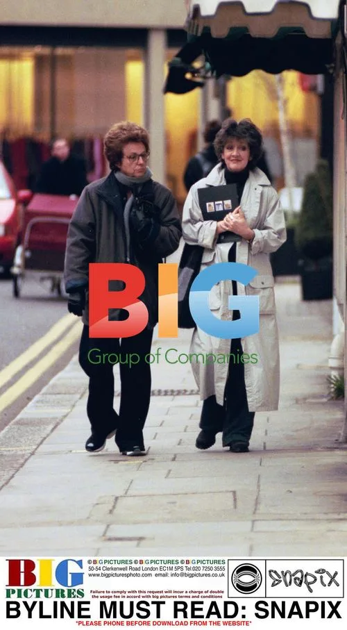 Ex-Coronation Star Amanda Barrie with Lover