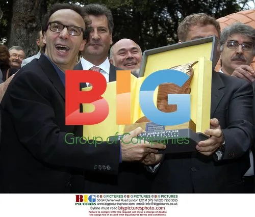 Gorbachev Presents 'Man of Peace' Award to Benigni