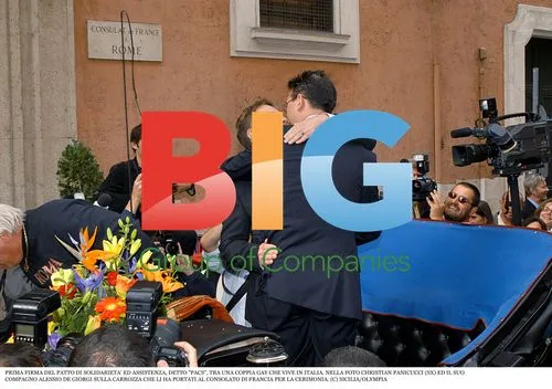 First Gay Marriage in Italy