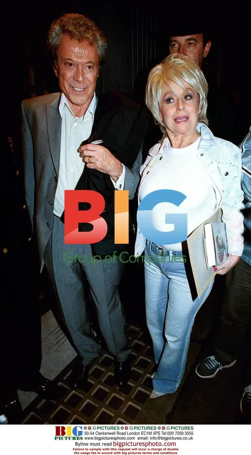 Barbara Windsor and Lionel Blair at the Ivy