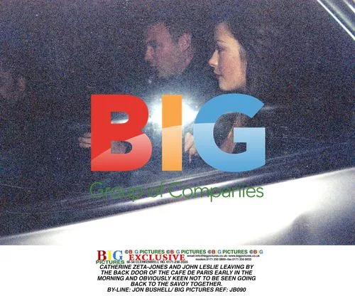Catherine Zeta-Jones and John Leslie