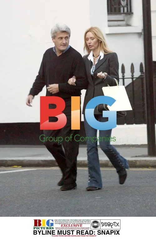 Mrs Moran seen with male friend