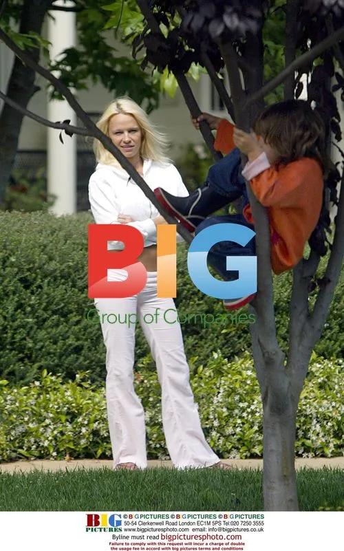 Pamela Anderson and Kid Rock Shop in Santa Monica