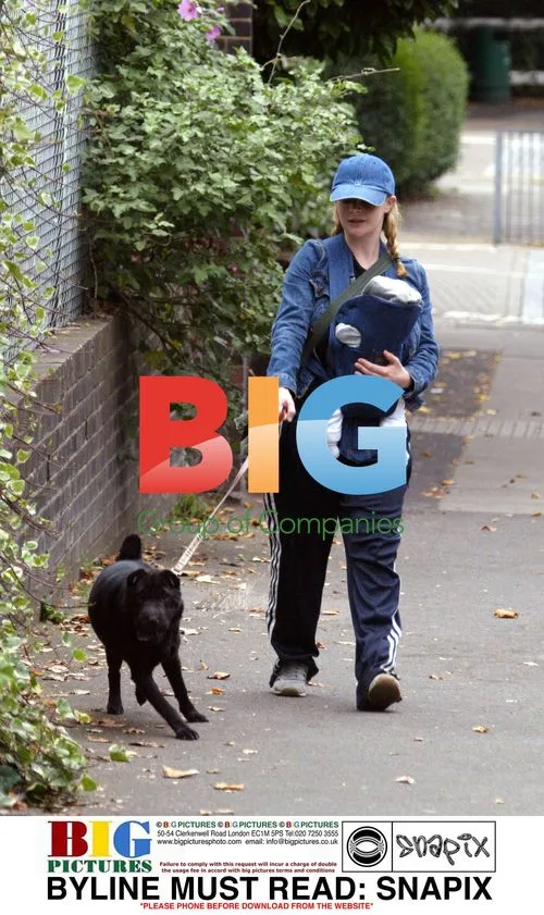 Gail Porter and Daughter Honey Out for Walk