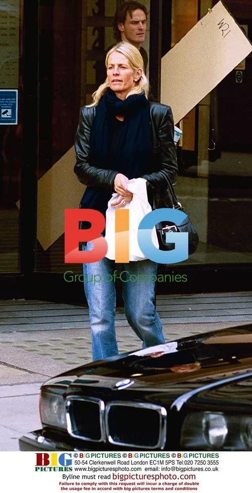 TV Presenter Ulrika Jonsson Shopping in London