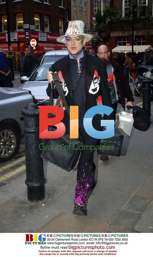 Boy George at Vodaphone Live Launch Party
