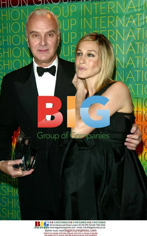 Sarah Jessica Parker and Manolo Blahnik at Fashion Event