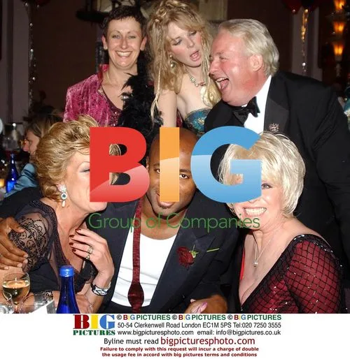Barbara Windsor, Rula Lenska, and Nicholas A Bailey at UNICEF Cabaret