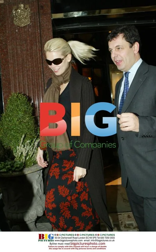 Claudia Schiffer Goes Shopping in West London