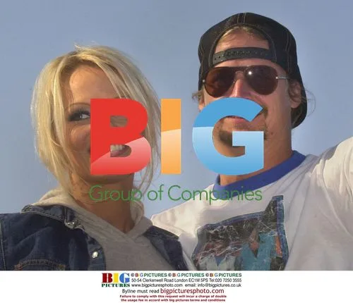 Pamela Anderson and Kid Rock at SOS Ride