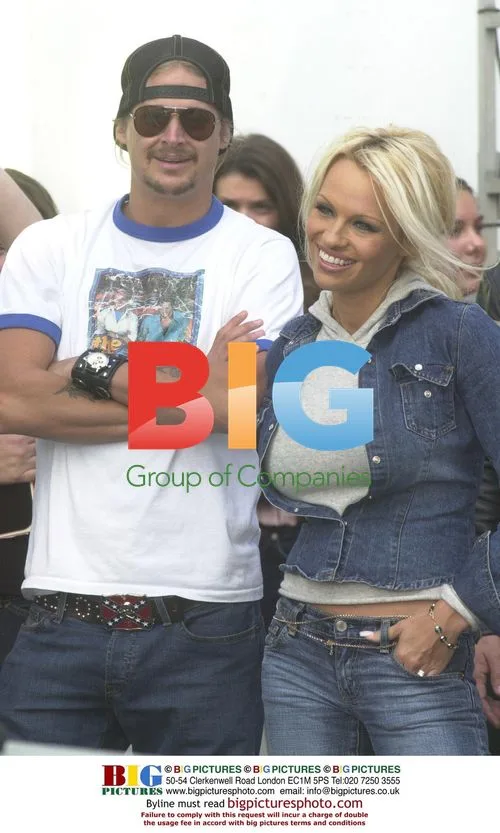 Pamela Anderson and Kid Rock at SOS Ride
