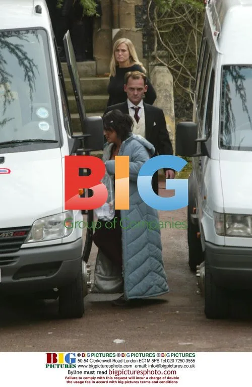 EastEnders stars film wedding scene