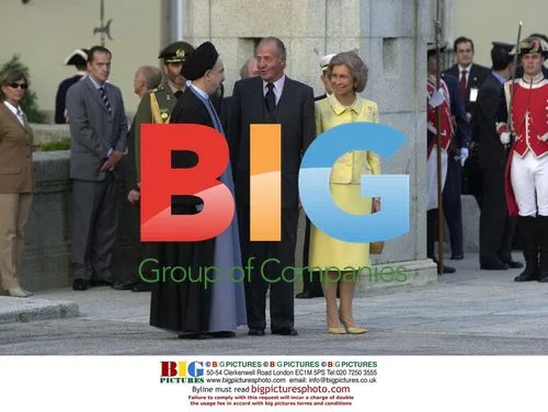 Iranian President Meets Spanish Royalty