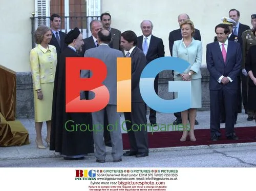 Iranian President Meets Spanish Royalty