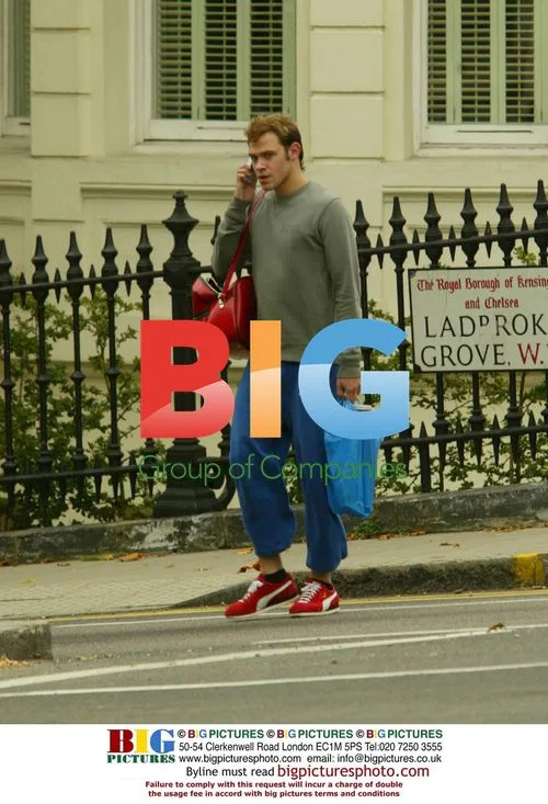 Pop Idol Will Young Relaxes in North London