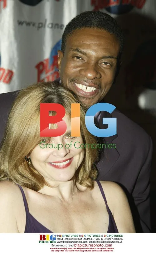 Donna Drake and Keith David at Benefit Afterparty
