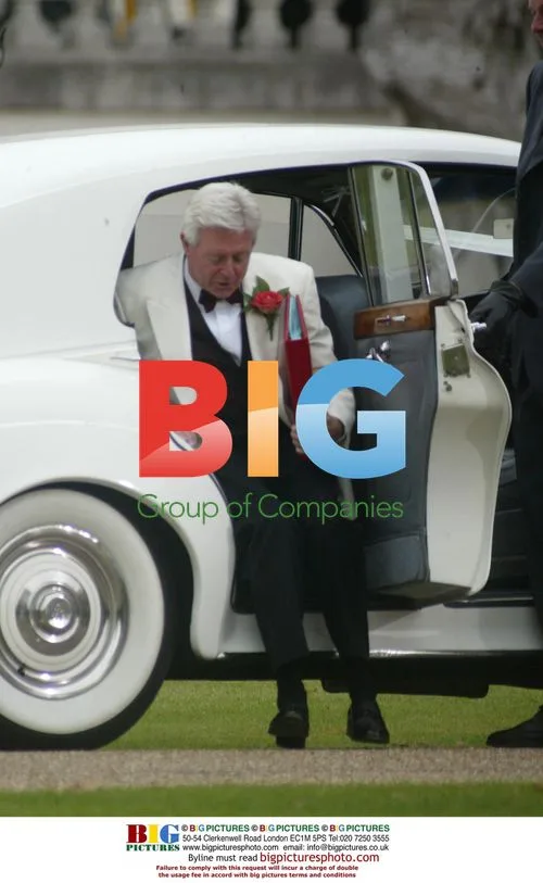 Michael Aspill Filming 'Footballers Wives' in Grenwich