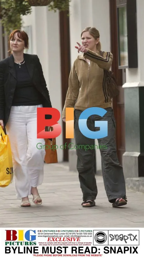Lis Faulkner Out in West London