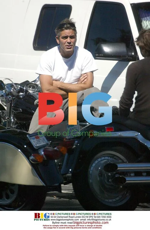 Clooney and Leno Bike Ride in Malibu