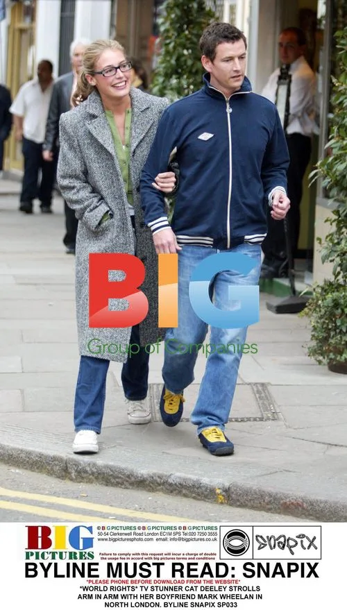 TV Host Cat Deeley with Boyfriend Mark Wheelan