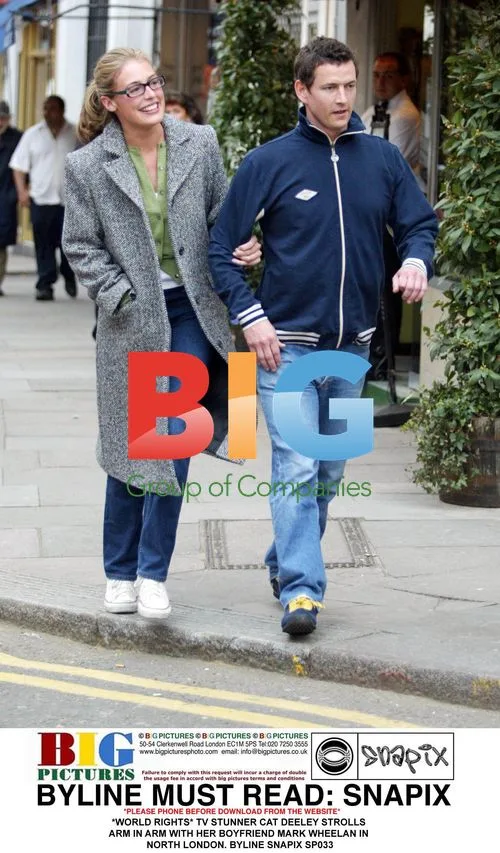 TV Personality Cat Deeley Strolls with Boyfriend