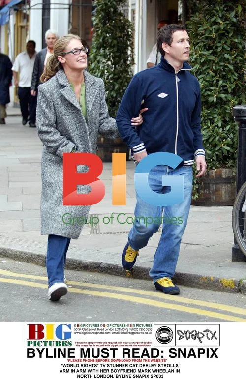 TV Host Cat Deeley with Boyfriend Mark Wheelan