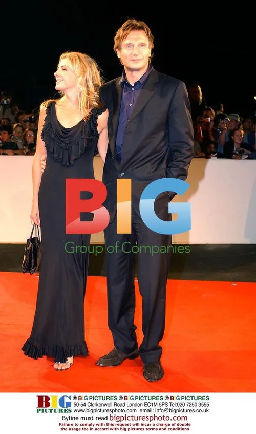 Liam Neeson and Natasha Richardson at 'K-19' Premiere