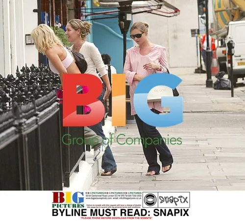Meg Matthew and Kate Moss in Notting Hill