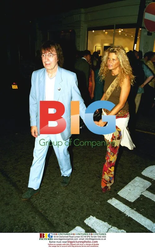 Bill Wyman and wife Suzanna at Decca Years exhibit