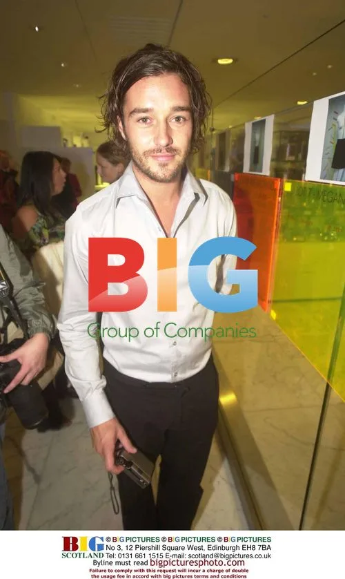 James Gooding at Harvey Nichols opening