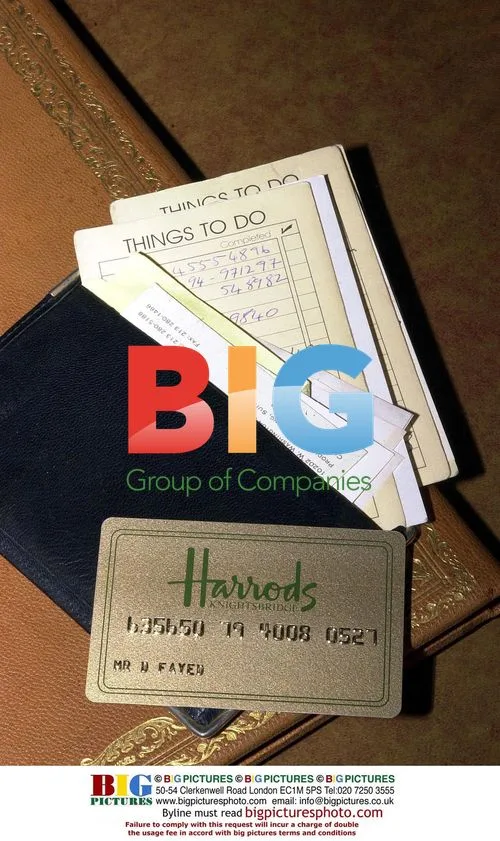 Dodi Fayed's wallet at his Paris flat