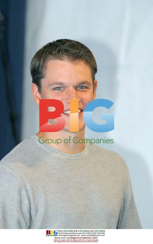 Matt Damon at 'Bourne Identity' photocall