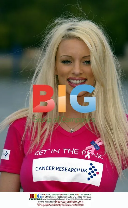 Celebrities Join Cancer Research UK for Bra Bridge