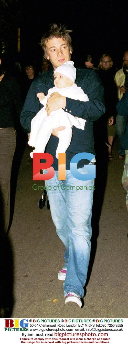 Jamie Oliver with daughter Poppy