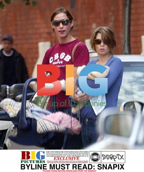 Sadie Frost Takes Newborn Son Rudy for Checkup