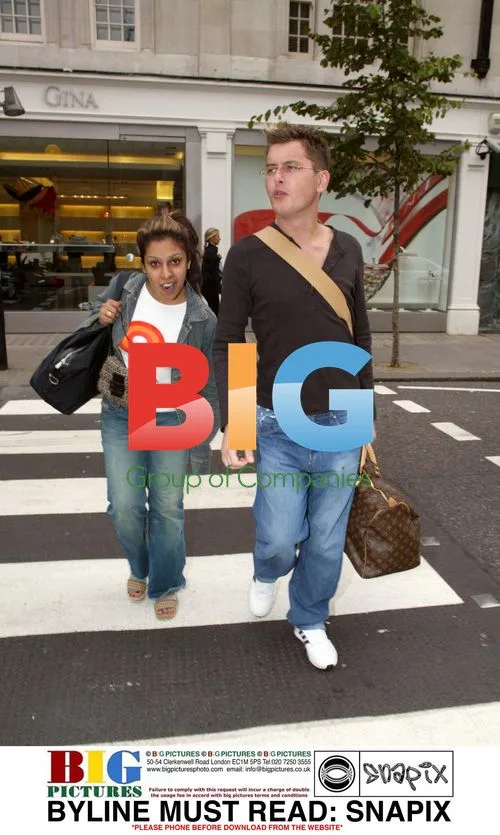 Brian Dowling and Narinder Kaur Shopping