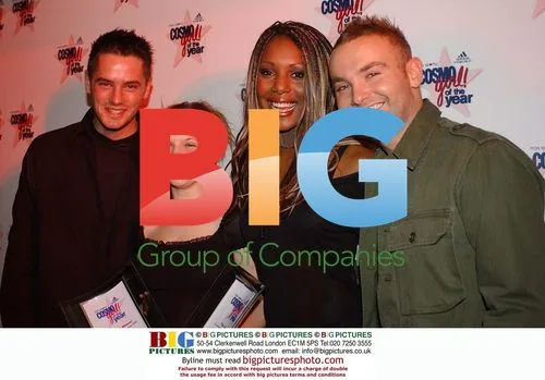 Liberty X and Holly McIntosh at Cosmo Girl Award 2002