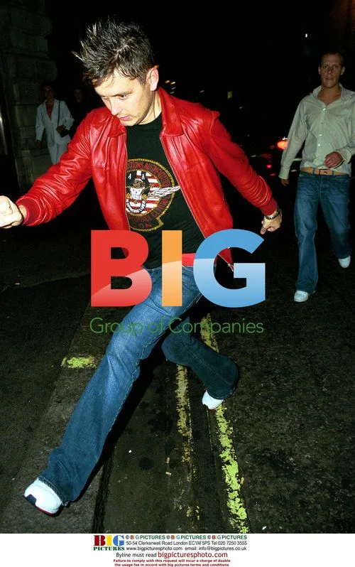 Brian Dowling having a night out in London