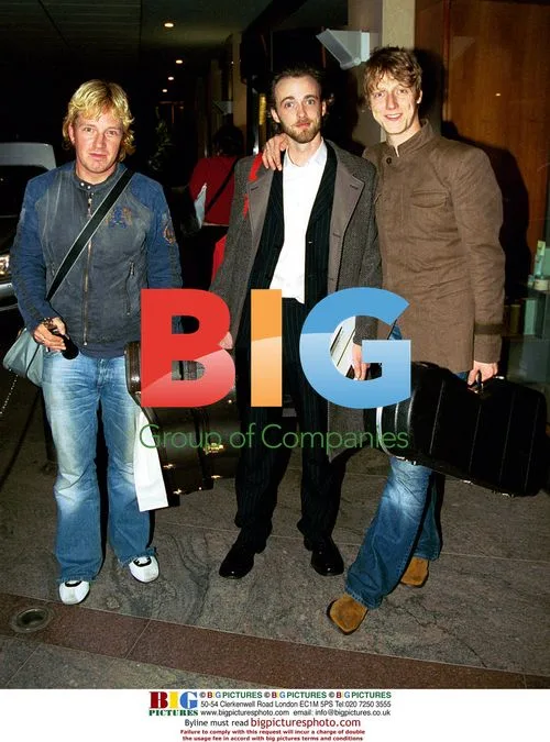 Pop group Travis leaving Hilton Hotel