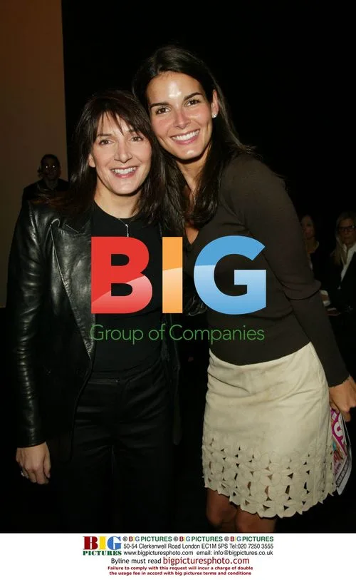 Bonnie Fuller and Angie Harmon at Michael Kors Fashion Show