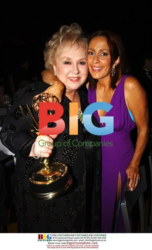Doris Roberts and Patricia Heaton at Emmys