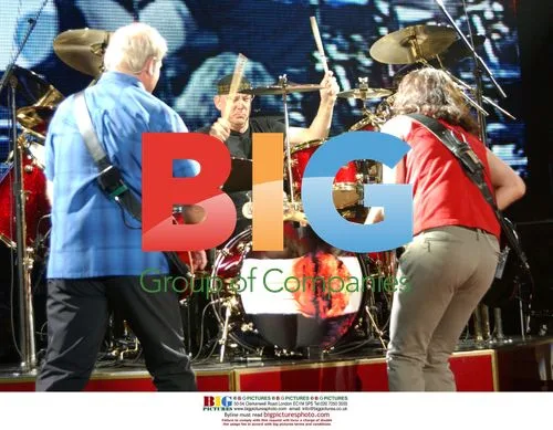 Rush Performing at Shoreline Amphitheater